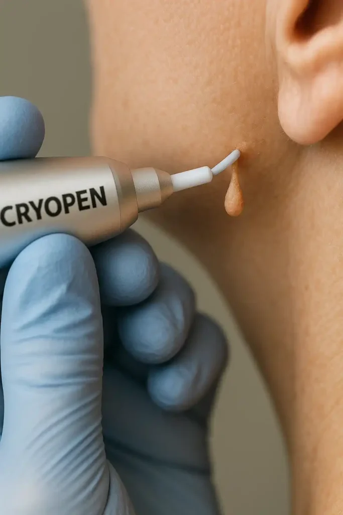 Cryopen for skin tags removal Herefordshire speak to our team today!