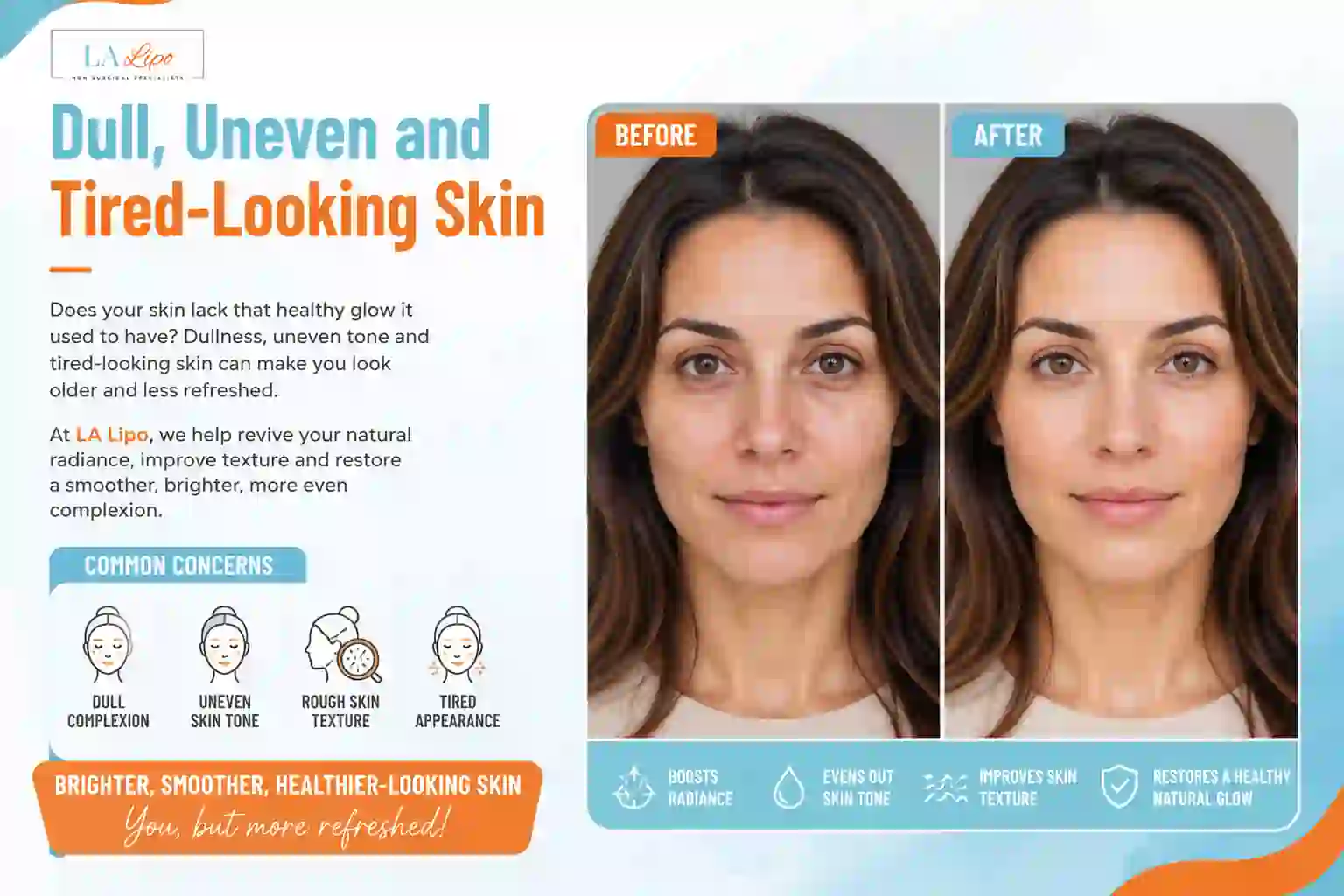Sign #5: Dull, Uneven and Tired-Looking Skin Herefordshire
