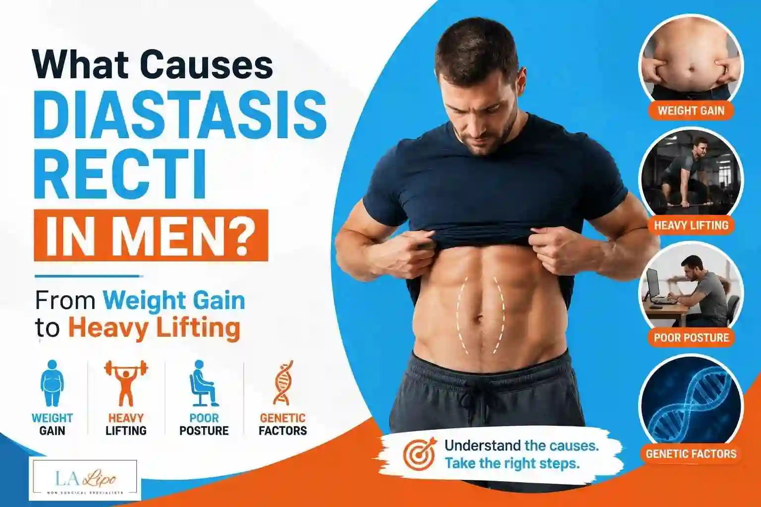 What Causes Diastasis Recti in Men? From Weight Gain to Heavy Lifting Herefordshire